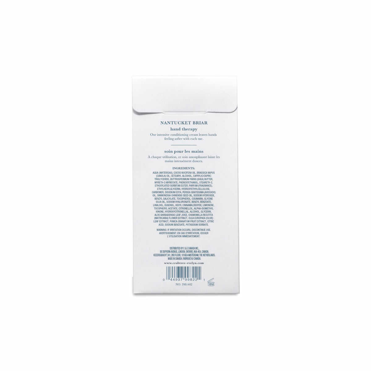 Crabtree & Evelyn cream texture close-up showing rich shea butter hydration
