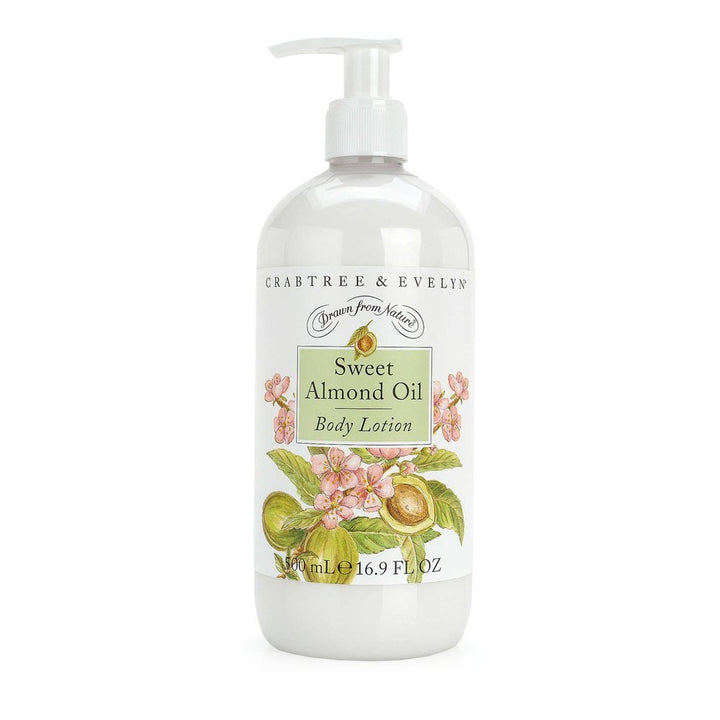 Crabtree & Evelyn front bottle view showing lotion label and generous size for lasting hydration