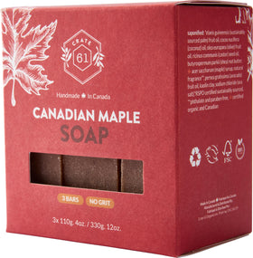 Crate 61 close-up of soap texture highlighting creamy lather and gentle cleansing