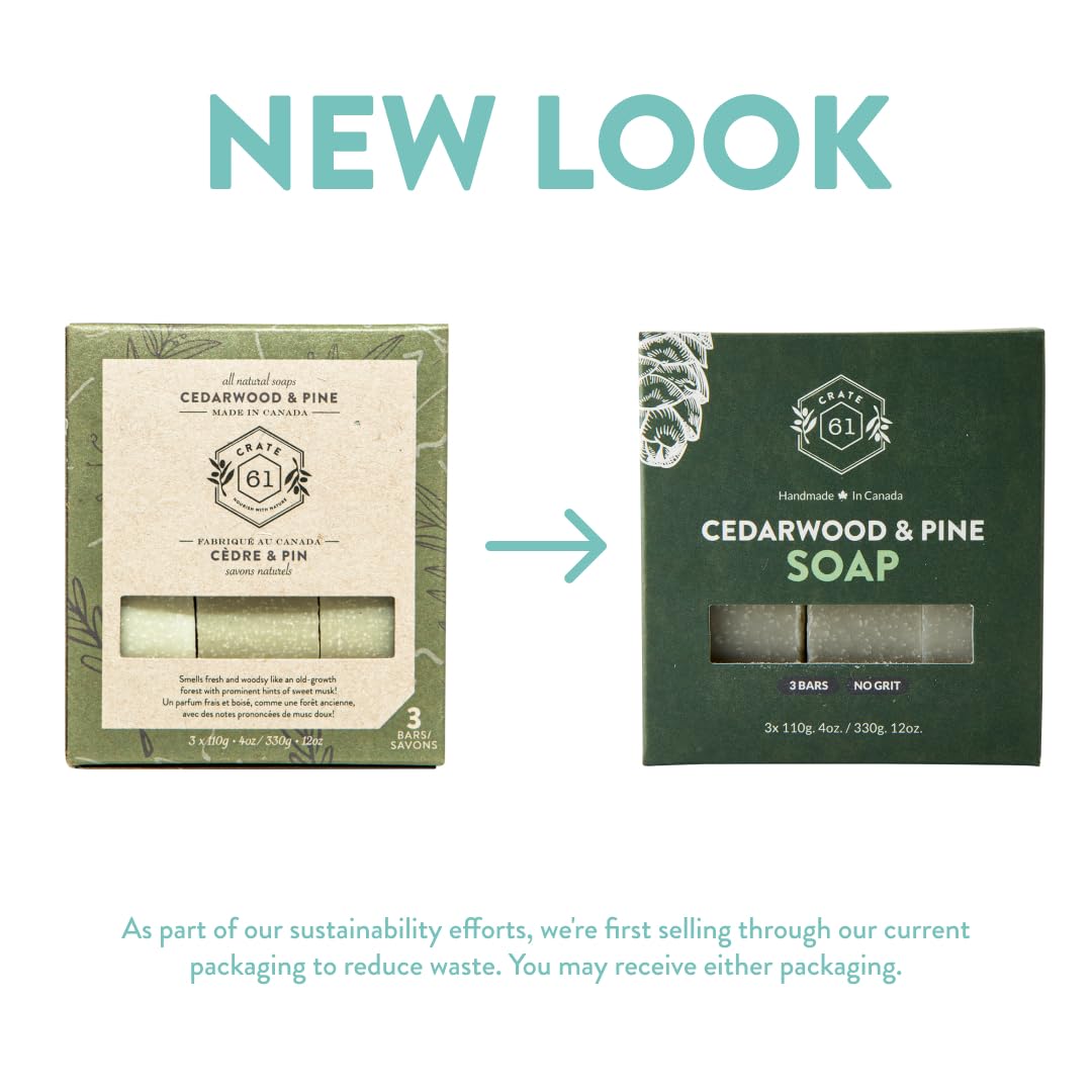 Crate 61 Organics recycled kraft packaging close-up to highlight sustainable materials