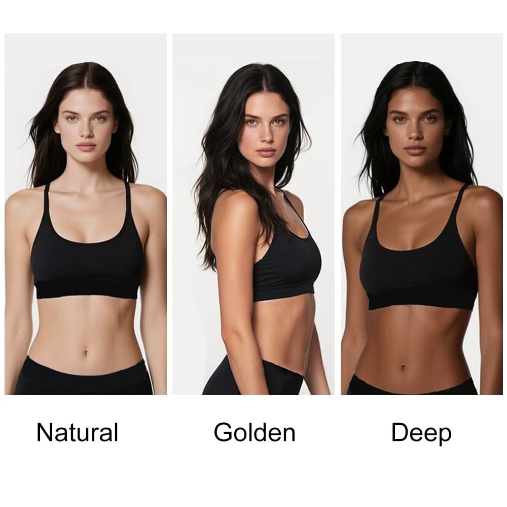 Crazytan oil texture on skin close-up showing fast absorption and silky finish