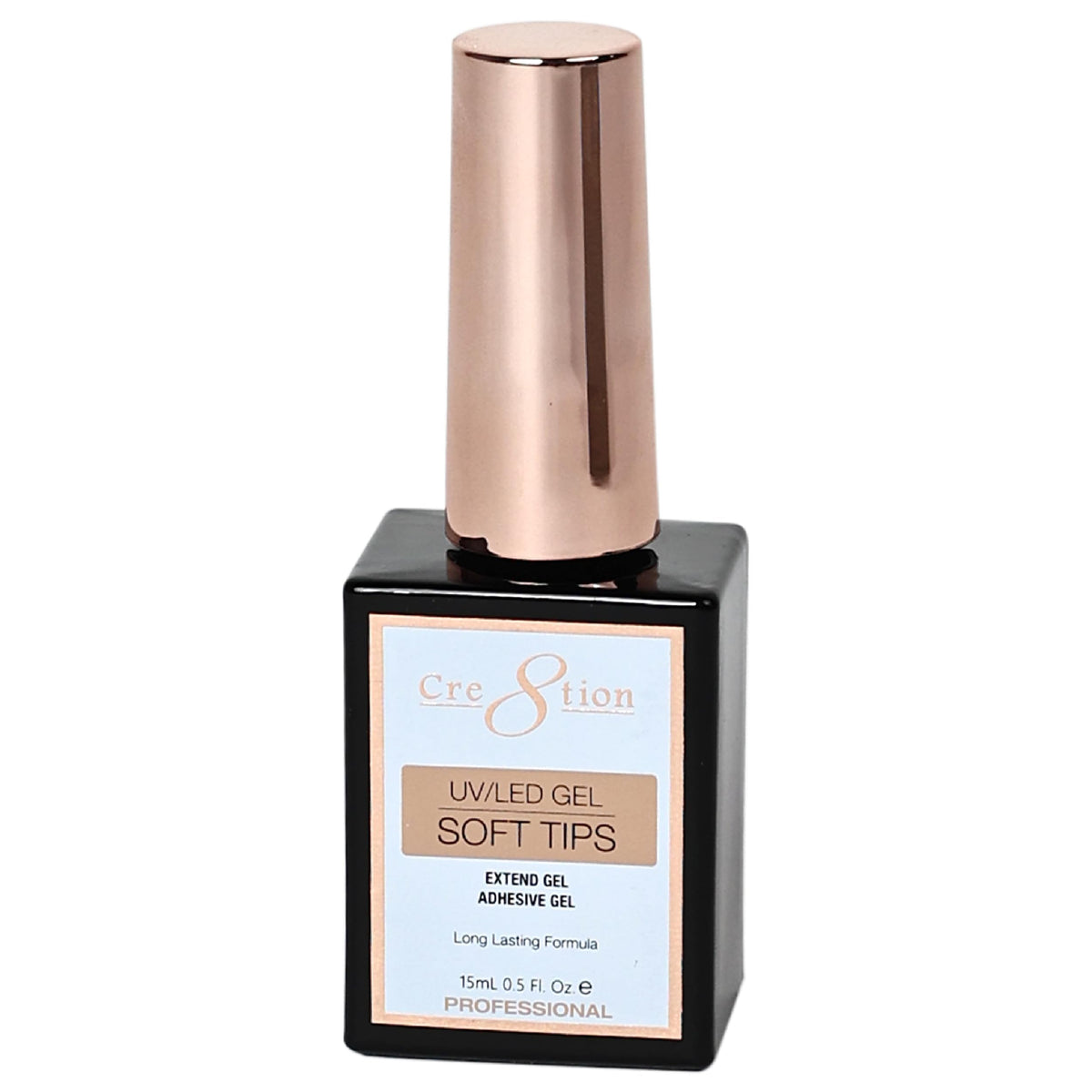 Cre8tion Extend Gel front bottle showing packaging and brand for easy identification and trust