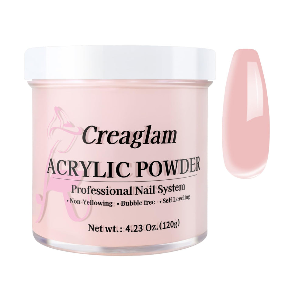 Creaglam jar front label showing product and professional benefit