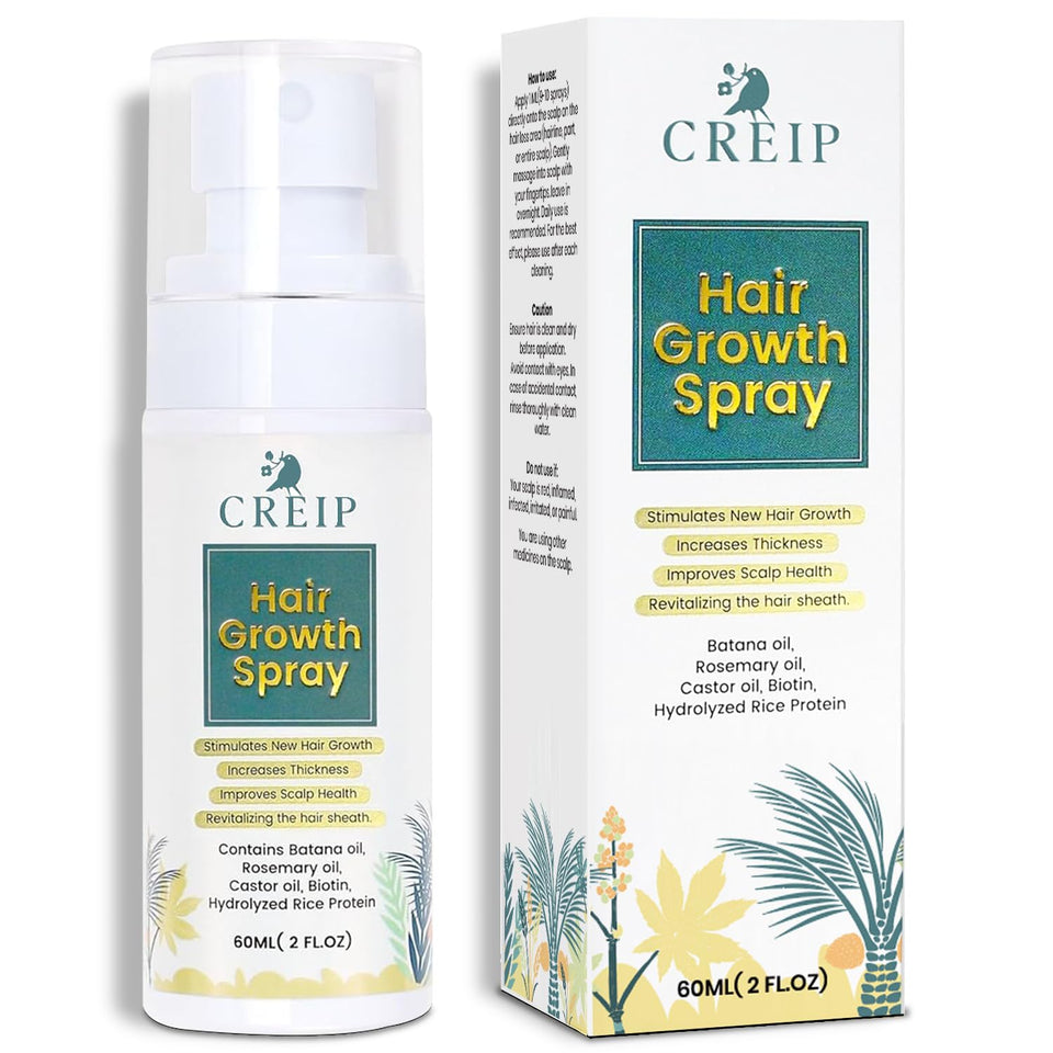 Creip front packaging showing label and botanical blend benefits