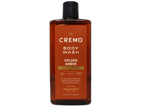 Cremo Golden Amber pouring texture showcasing moisturizing gel consistency