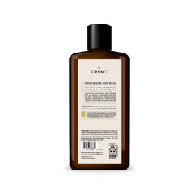 Cremo bottle staged in bathroom lifestyle suggesting elevated grooming routine