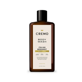 Cremo Italian Bergamot front bottle showing clean design and premium look