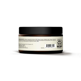 Cremo label close-up highlighting barber-grade quality and ingredients