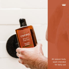 Cremo creamy lather close-up demonstrating rich foam that moisturizes skin