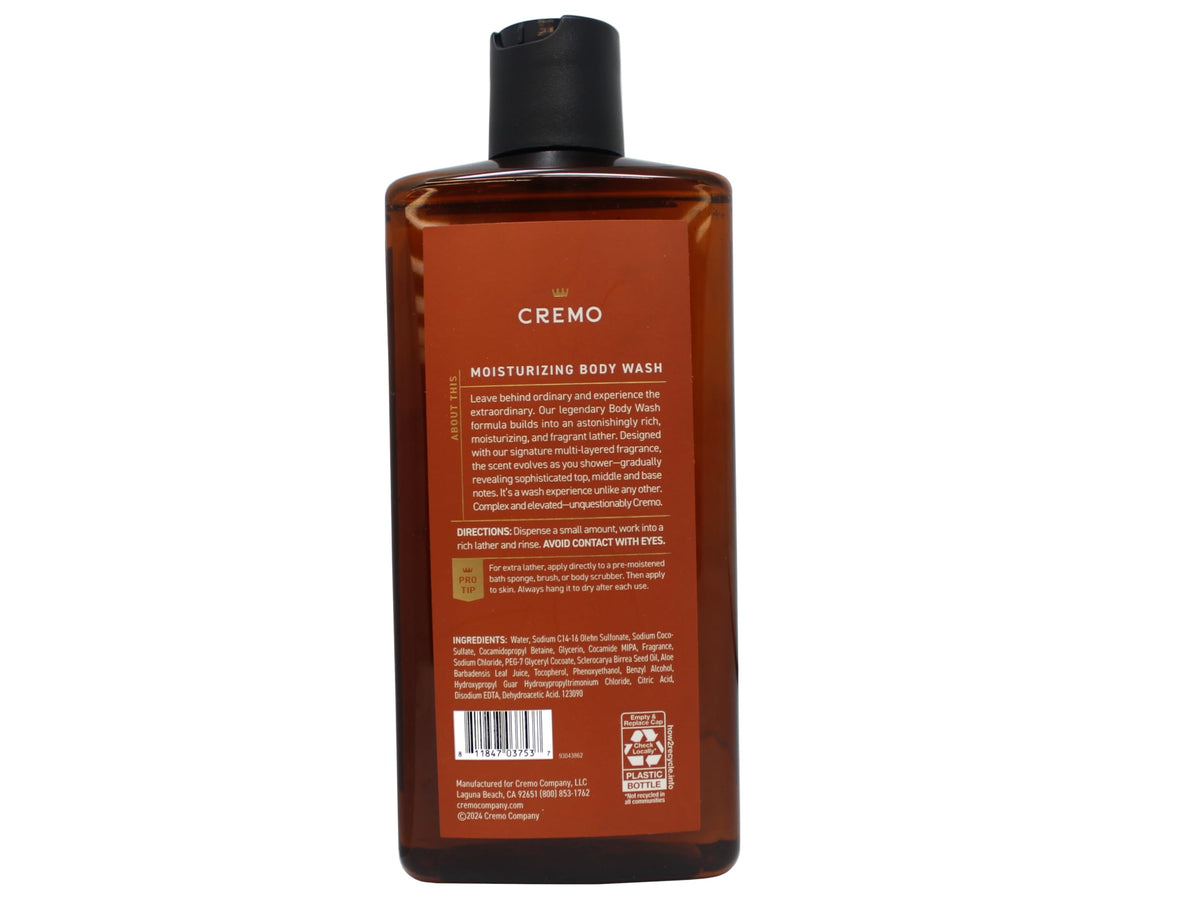 Cremo three bottles in shower caddy demonstrating versatile daily storage