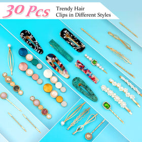 cridoz pearl hair clip close-up adding elegant accent