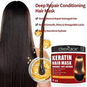 cristalbox keratin mask creamy texture illustrating repair