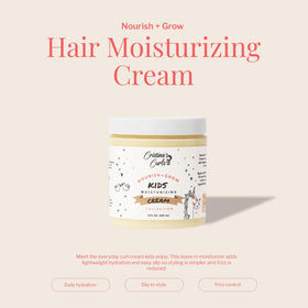 Cristina's Curls cream texture close-up highlighting smooth slip