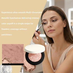 CRIVERY close-up of powder texture showing smooth, buildable metallic finish