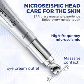 Crogooe skin after application showing dewy under-eye area and refreshed appearance
