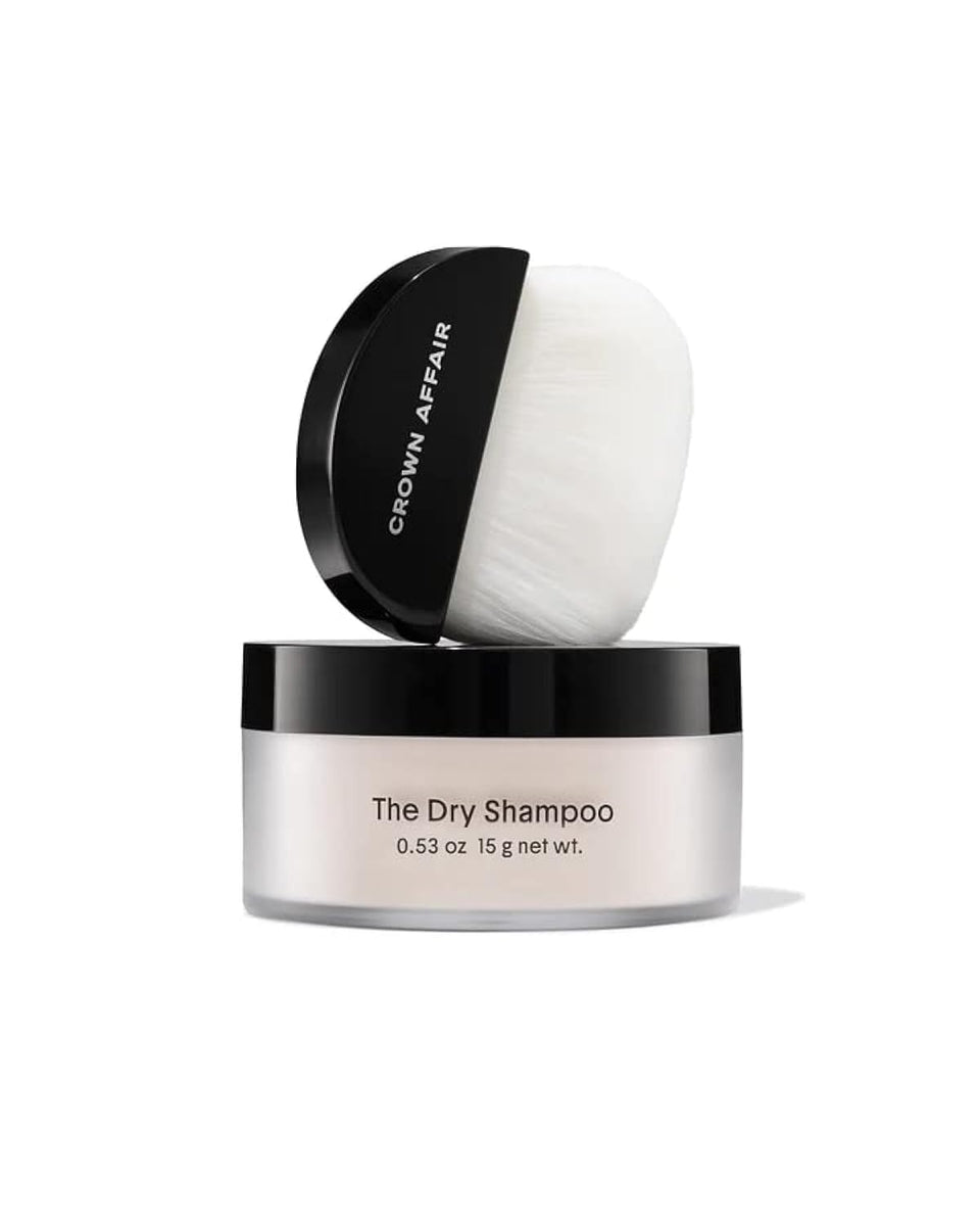 CROWN AFFAIR front packaging showing compact brush applicator and benefits