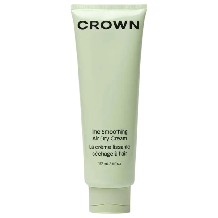 CROWN AFFAIR front packaging of the cream showing smooth-hair results
