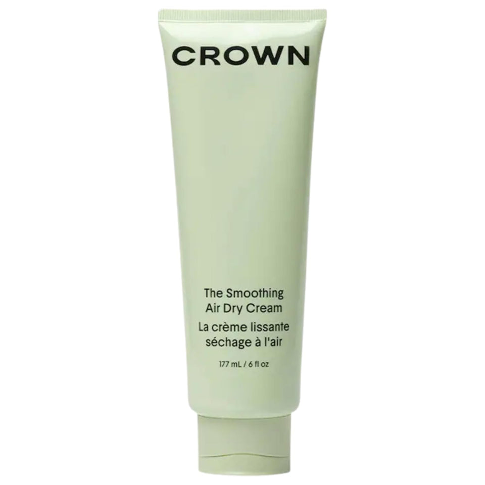 CROWN AFFAIR front packaging of the cream showing smooth-hair results