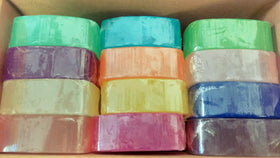 Crystal close-up of glycerine bar transparency demonstrating purity and gentle cleanse