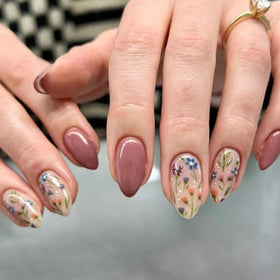CTTHNBD close-up of flower and leaf pattern details for precise design