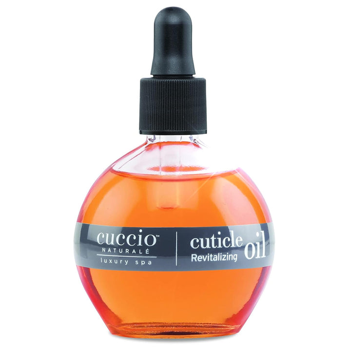 Cuccio front packaging showing bottle and mango bergamot scent, promotes hydration