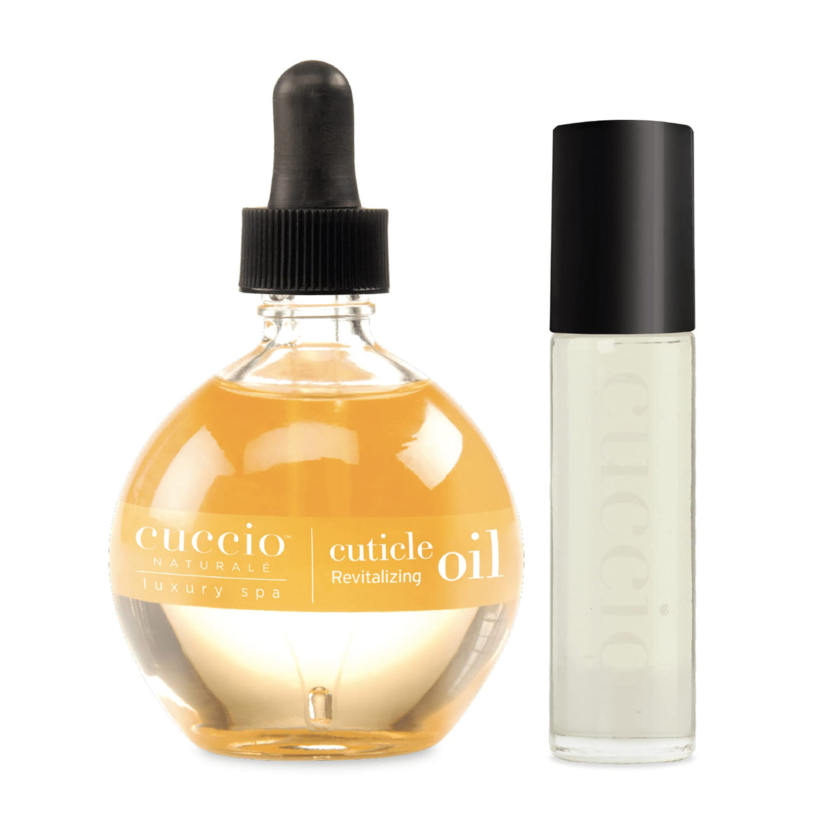 Cuccio front packaging showing milk and honey duo for convenient hydration