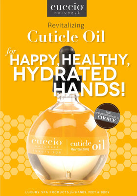 Cuccio oil texture on skin demonstrating fast absorption and lightweight hydration benefit