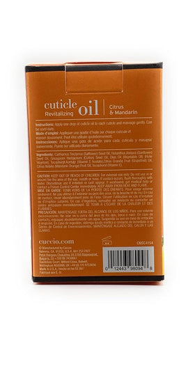 Cuccio oil drop texture close-up showing lightweight absorption benefit
