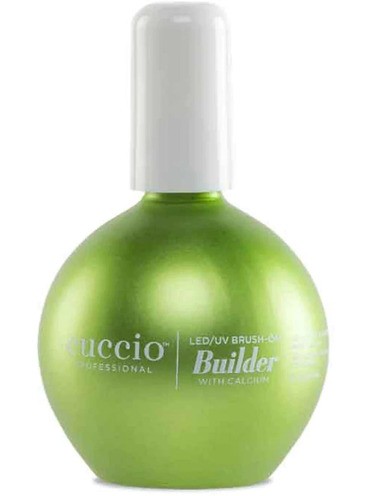 Cuccio Pro builder gel front packaging showing brand and 2.5 oz size for salon use