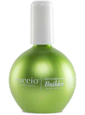 Cuccio Pro builder gel front packaging showing brand and 2.5 oz size for salon use