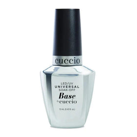 Technician applying Cuccio duo in salon for salon-quality results benefit