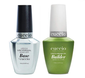 Cuccio Universal Base front bottle showing label and smooth finish benefit