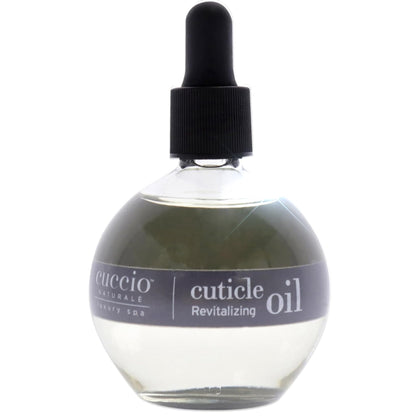 Cuccio front packaging showing bottle and label, highlighting salon-ready presentation