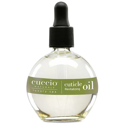 Cuccio front bottle showing product and branding for easy identification