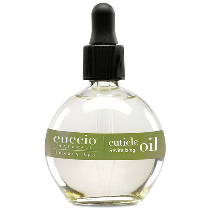 Cuccio front bottle showing product and branding for easy identification