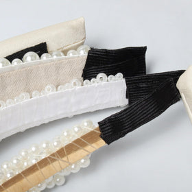 Cuizhiyu headband in wedding hairstyle showcasing bridal-friendly elegance