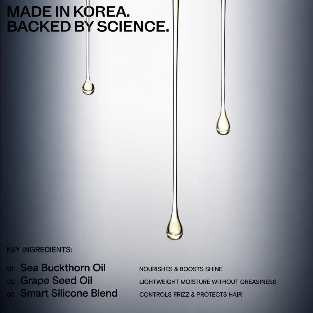 CULISE bottle beside sea buckthorn and grapeseed visuals showing key ingredients