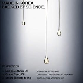 CULISE bottle beside sea buckthorn and grapeseed visuals showing key ingredients