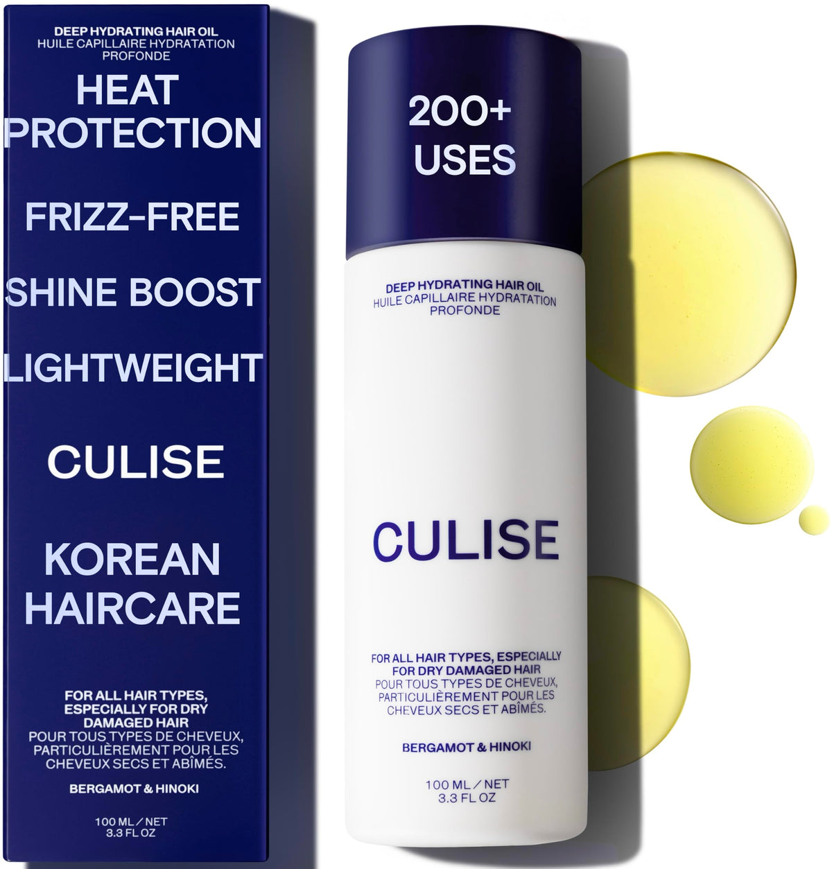CULISE front packaging showing sleek bottle and label for quick identification