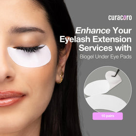 CURACORO pads in salon with technician applying for efficient professional use