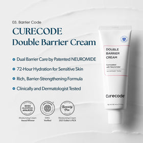 CURECODE tube close-up highlighting label and convenient nozzle