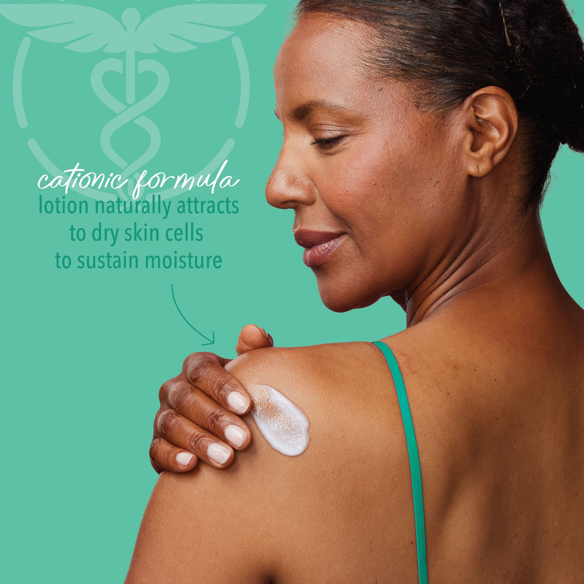 Curel application on hand demonstrating quick absorption and hydration