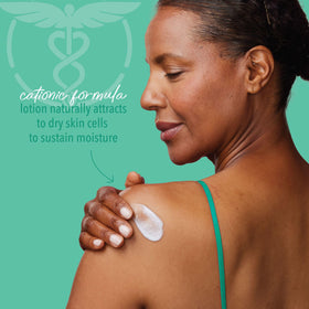 Curel application on hand demonstrating quick absorption and hydration