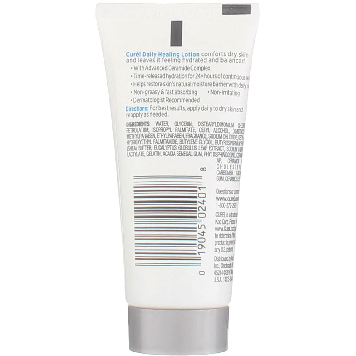 Curel travel lifestyle image with tube in purse for on‑the‑go moisture relief