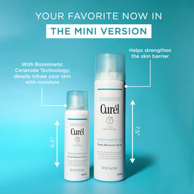 Curel product label close-up highlighting fragrance-free formula