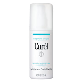 Curel front packaging showing product and volume, soothing hydration visible