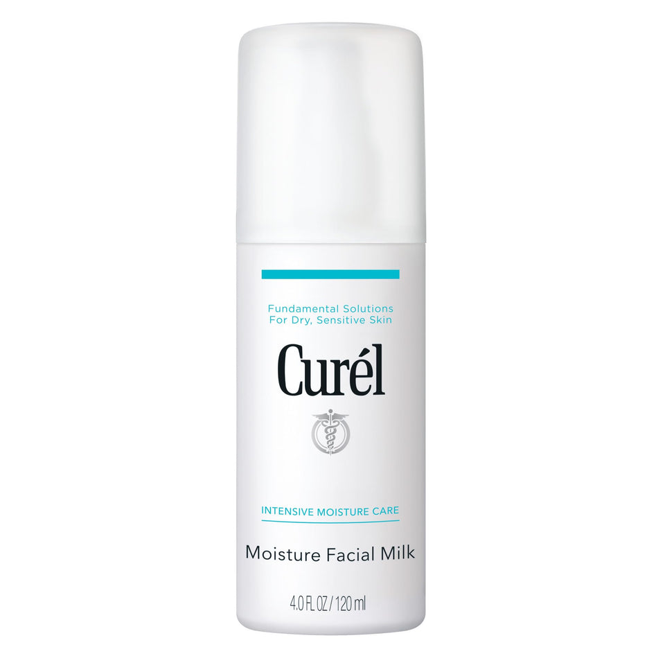 Curel front packaging showing product and volume, soothing hydration visible