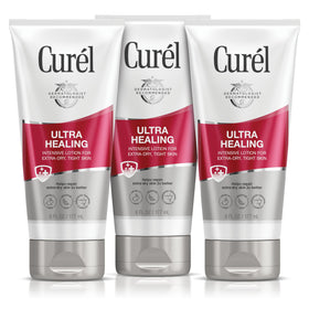 Curel front packaging 6 oz showing clear label and product benefit