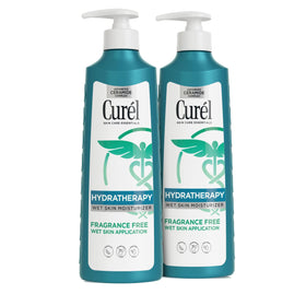 Curel front packaging showing bottle and benefits for quick identification