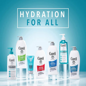 Curel ingredients label detail showing ceramide complex for barrier support